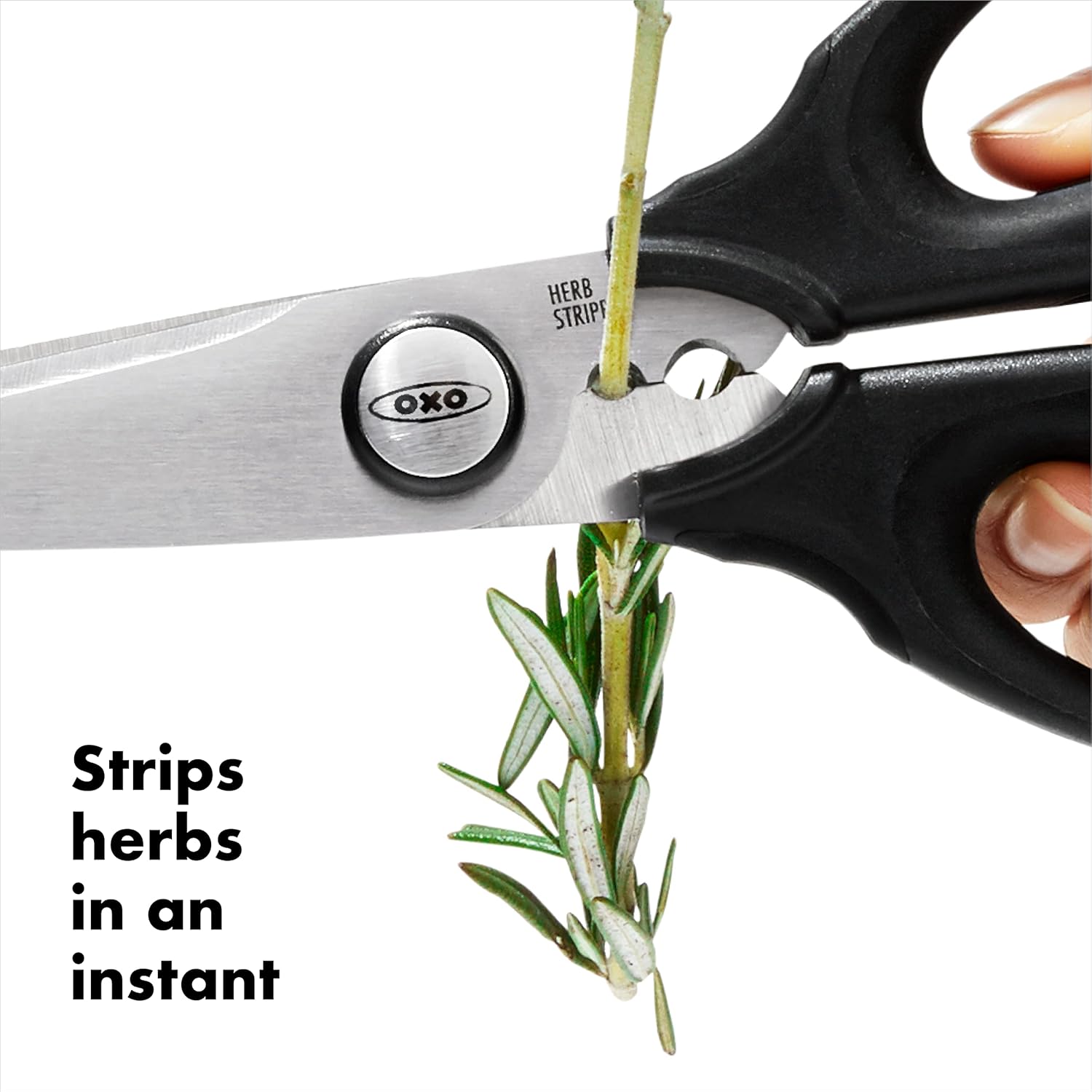 OXO Good Grips Kitchen Scissors - Multi-Purpose Herb Shears for Effortless Cutting