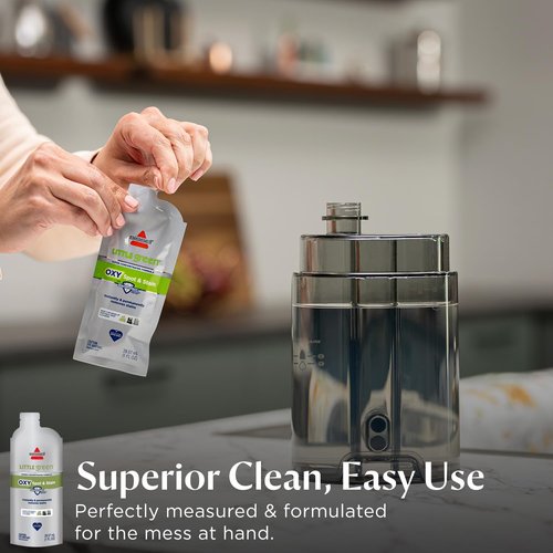 BISSELL Little Green Pro Oxy Spot & Stain Cleaning Formula - 6 Super Concentrate Pouches for Deep Cleaners