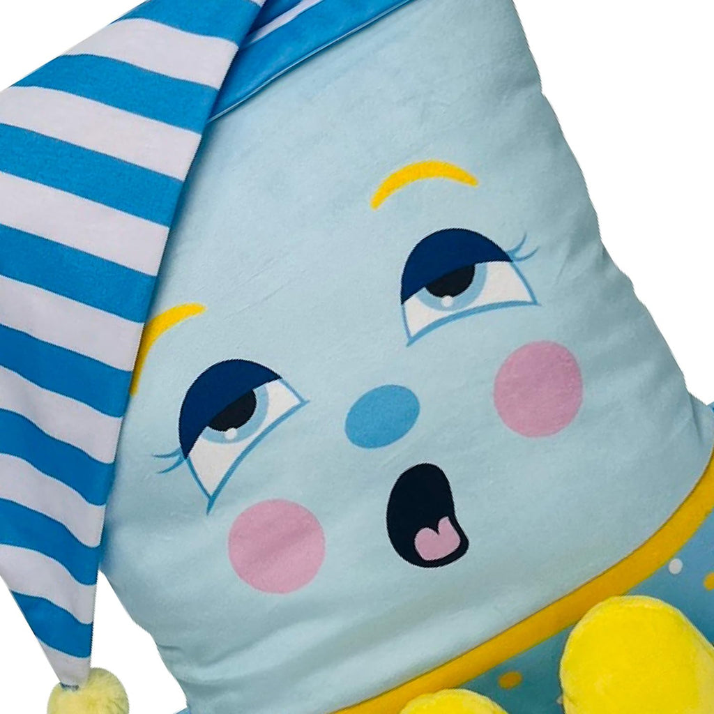 Pillow People: PJ Sandman Plush - 2-in-1 Toy & Pillow, 80's Nostalgic Plush Pal Reimagined, Soft Stuffed Rectangular Character, Cozy Nap & Play Design