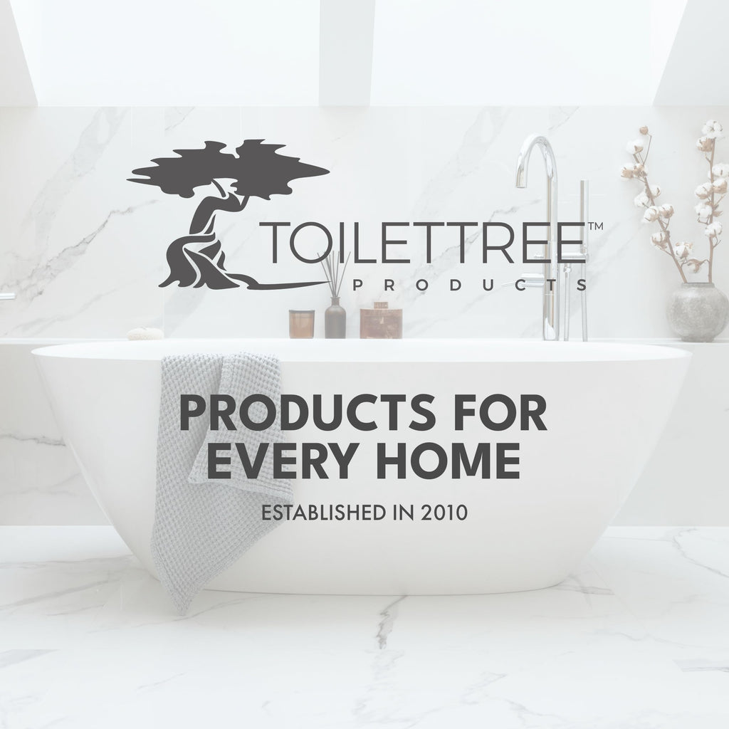 ToiletTree Products Modern Deluxe Freestanding Toilet Brush and Plunger Combo 2 Pack