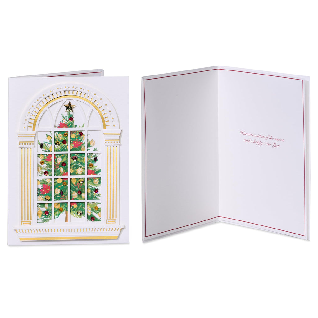 Papyrus All Holiday Card Assortment with Decorative Box, 6-Count (Valentine's Day, Mother's Day, Father's Day, Thanksgiving, Halloween, Christmas)