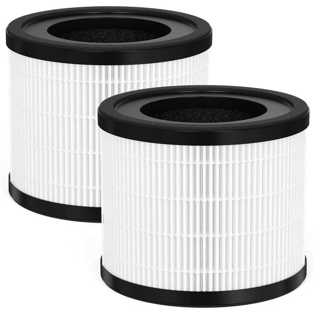 GoKBNY 2-Pack H7120 Replacement Filter Compatible with Govee Purifier H7120, Part Number H7120101, 3-in-1 Filters