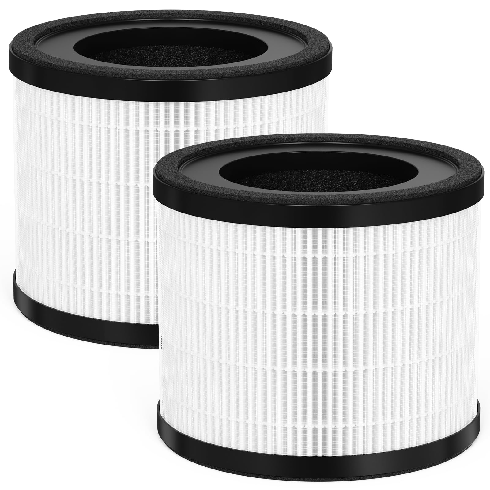 GoKBNY 2-Pack H7120 Replacement Filter Compatible with Govee Purifier H7120, Part Number H7120101, 3-in-1 Filters