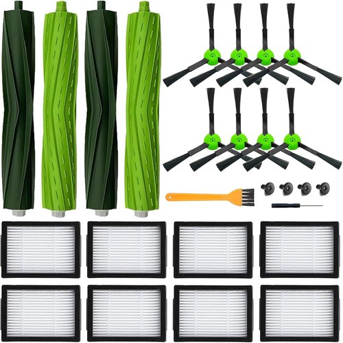iRobot - 18 Pack Replacement Parts for Roomba i3, i7, i4, E5, J7 | Includes Roller Brushes & Filters