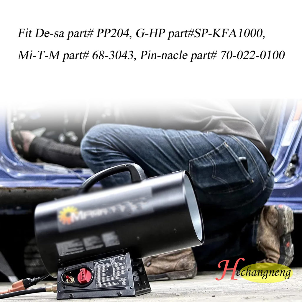 HA3004 PP204 1/2" Rotor Kit,Space Heater Replacement Parts,for De-sa, Re-ddy, Ma-ster He-ater #70-022-0100 SP-KFA1000, 68-3043