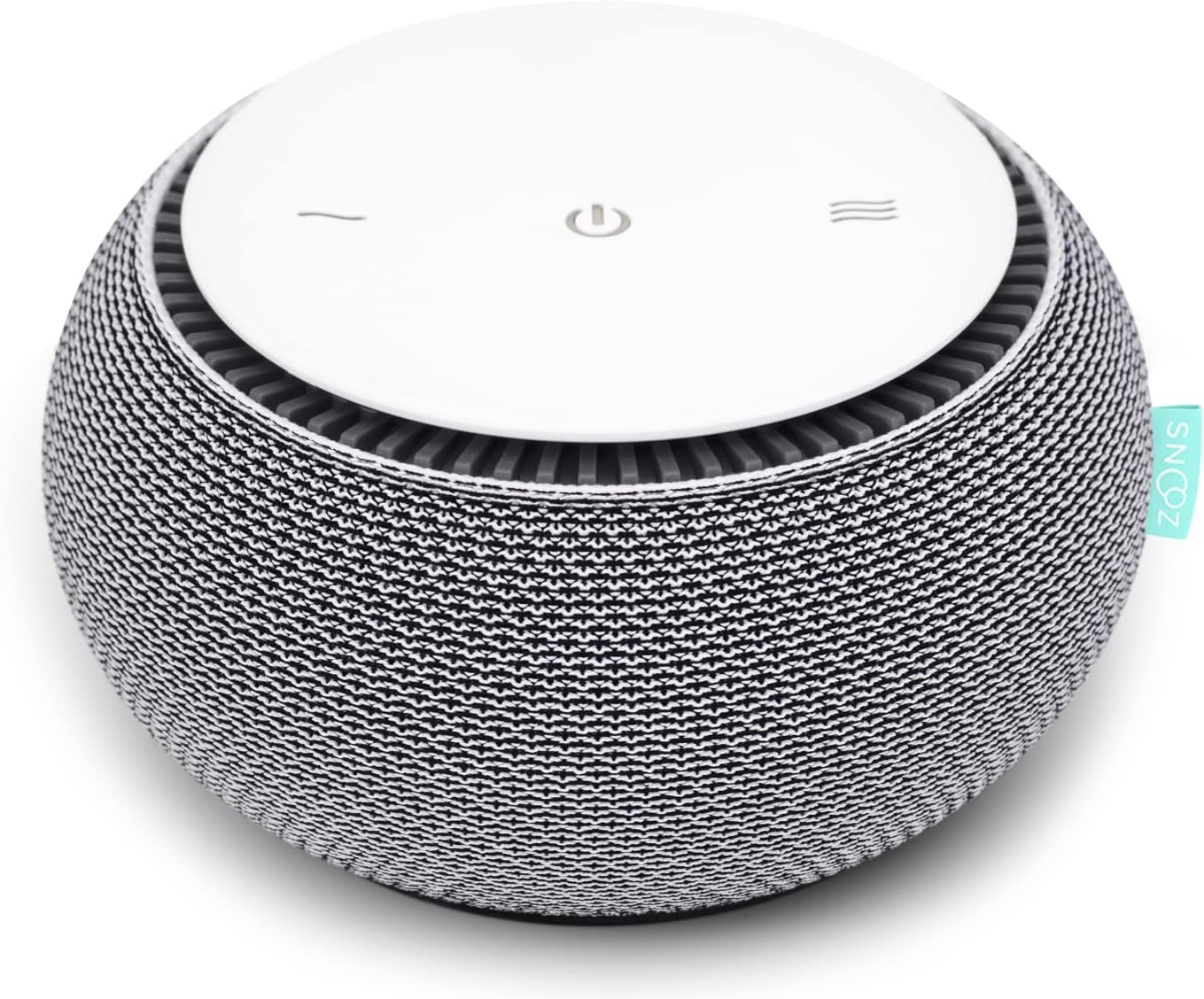 SNOOZ Smart White Noise Machine - Real Fan for Non-Looping Sound | Portable Sleep Aid for Home & Travel