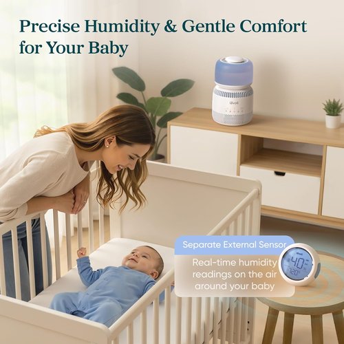 LEVOIT Humidifier for Bedroom | Smart Control with Alexa, 3.8L Tank, Auto Dry, Blue Light Free