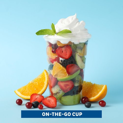 Freshware Clear Plastic Cups [100 Pack - 20 oz] Disposable Cups for Iced Coffee, Smoothie, Milkshake, Cold Drinks