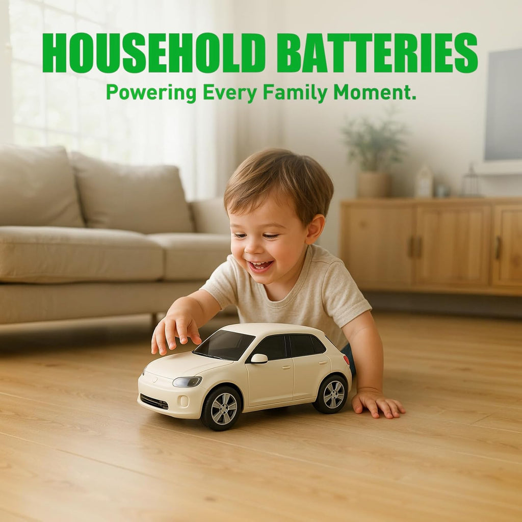 Rechargeable AA Batteries 8-Pack | 2800mAh High-Capacity NiMH | Long-Lasting & Pre-Charged - 1.2V