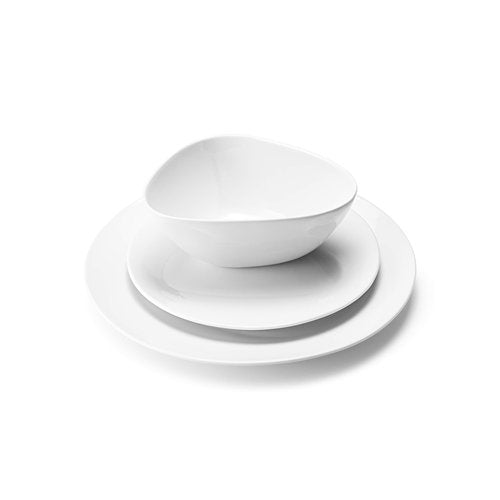 Georg Jensen Sky Dinnerware Dinner Set, Dinner Plate, Lunch Plate and All Purpose Bowl