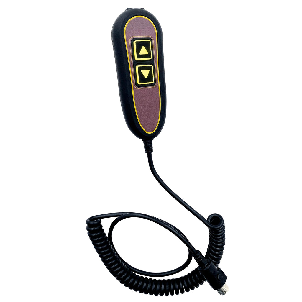 Kariwust 2 Button 5 Pin Remote ZK1200-HC Hand Control Replacement for Golden with USB and Backlight for Lift Chair Power Recliner