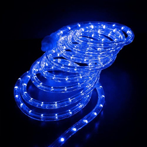 200ft LED Rope Lights by [Brand Name] - Waterproof Flexible Tube Lighting with 8 Modes | Ideal for Outdoor, Garden, Patio, and Party Decor (Blue)