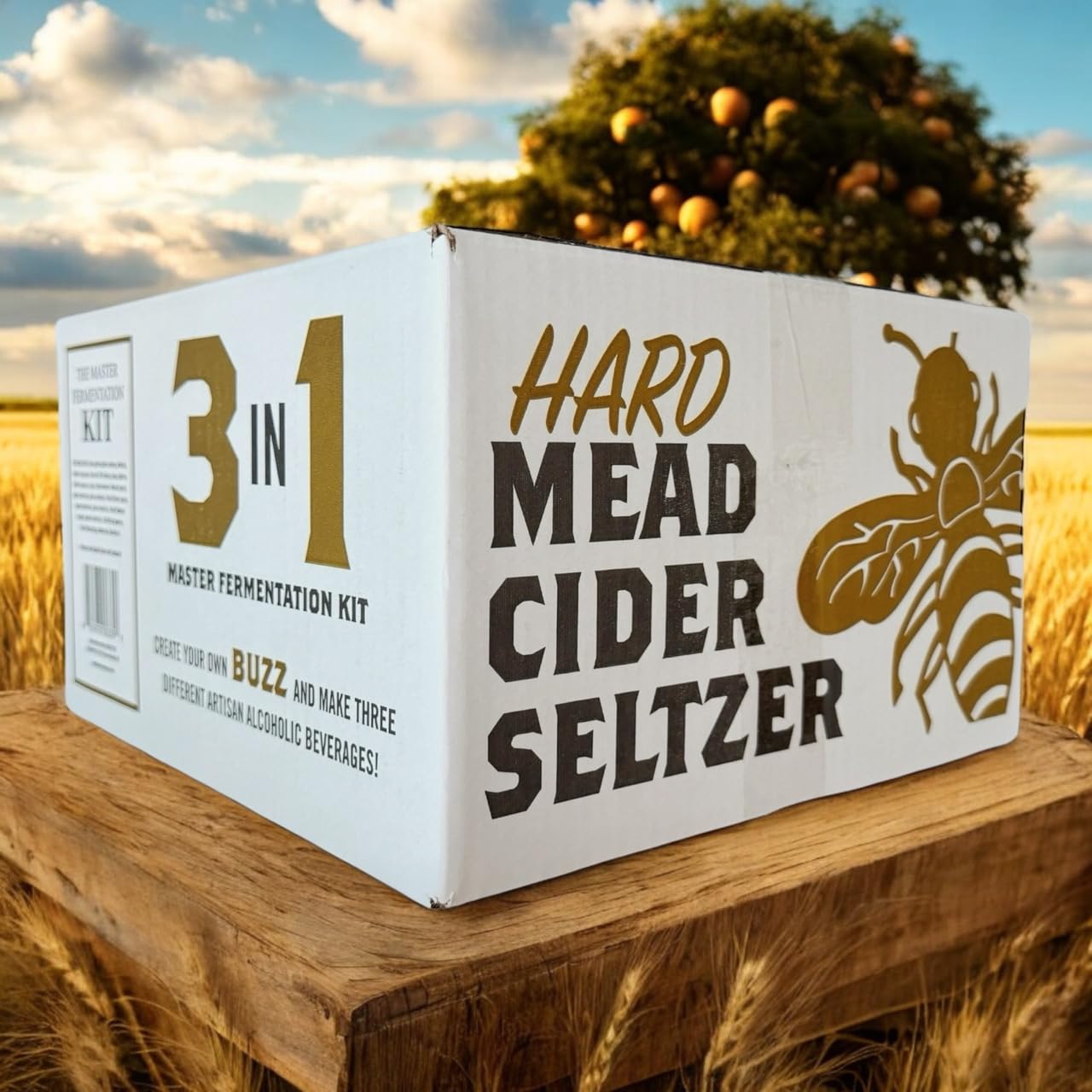 Must Bee Company Master Fermentation Kit - 1 Gallon Mead, Cider, Seltzer Maker