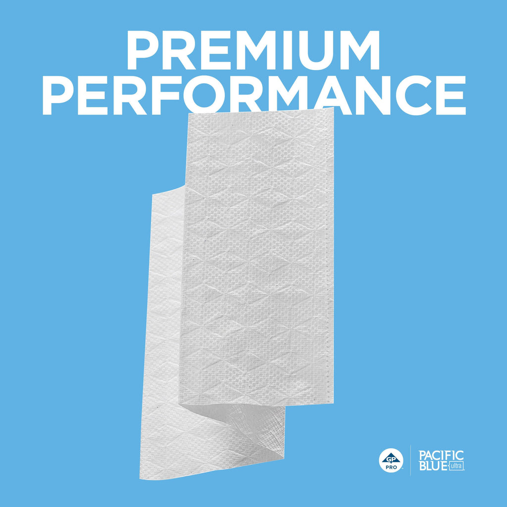 Georgia-Pacific, Pacific Blue Ultra, 20885, Z-Fold GP PRO Paper Towel, 2600 Count (Pack of 1), White