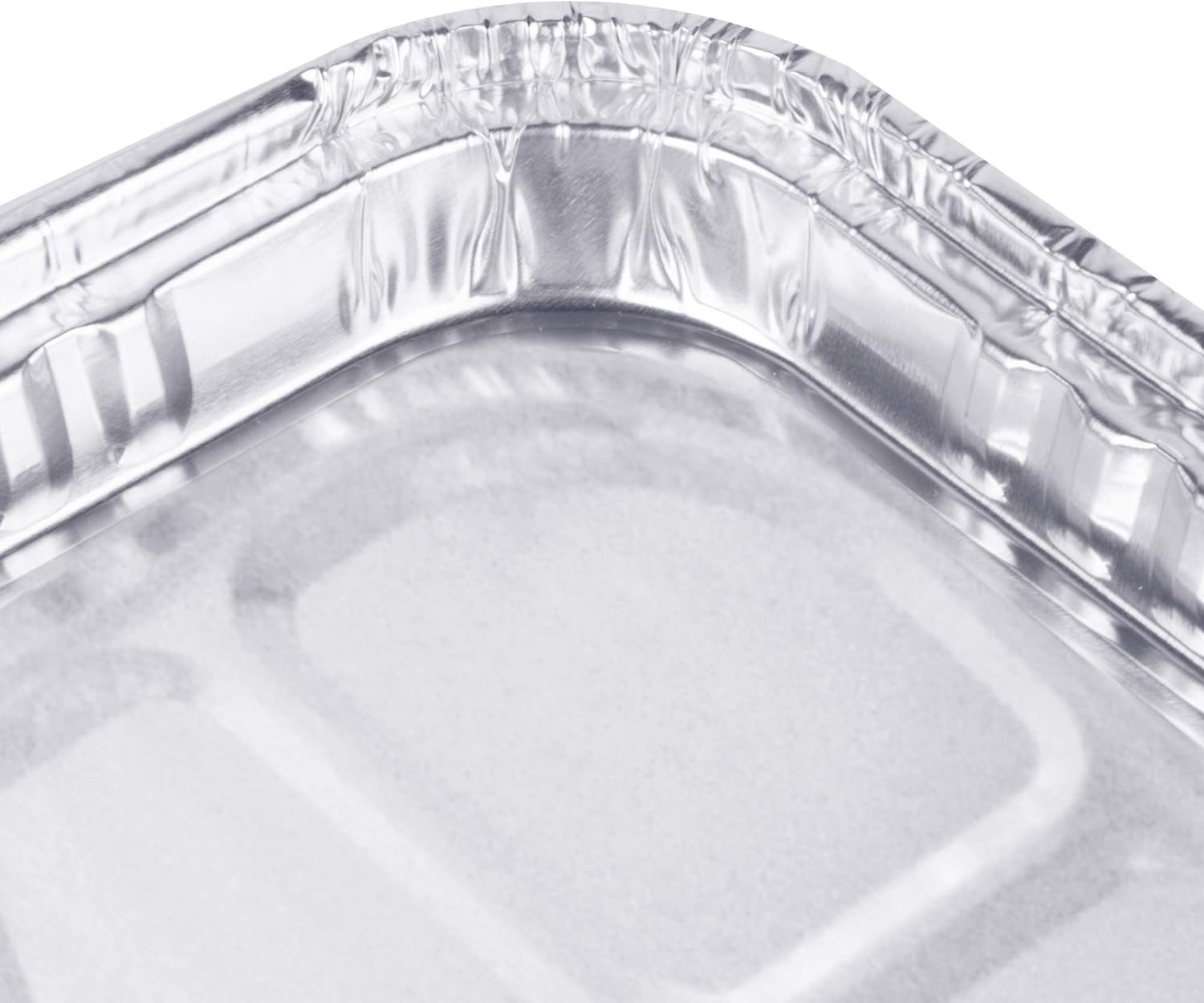 Skiennix Disposable Aluminum Foil Baking Sheets - Heavy Duty Nonstick 1/4 Size Cookie Trays | 12.8” x 8.9” (25 Pack)