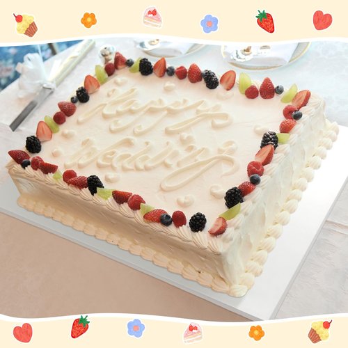 Affrolling 10 Pack 13.4 x 18.8 Inch Half Sheet Rectangle Cake Drum Board 1/2 Inch Thick Rectangular Cake Board Greaseproof Foil Corrugated Base for Desserts Display, White