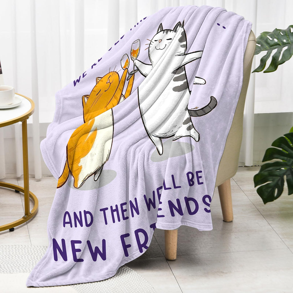 Best Friend Birthday Gifts for Women, Friendship Gifts for Women Friends, Graduation Christmas Birthday Gift for Best Friend Woman, Bestie, BFF, Soul Sister, Friendship Gift - Throw Blanket 60"x50"