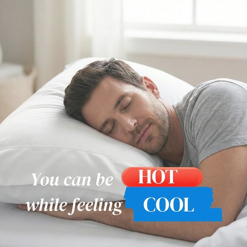Beckham Hotel Collection Cooling Pillowcases - King Size Set of 2 | Silky Soft, Breathable, Dark Gray