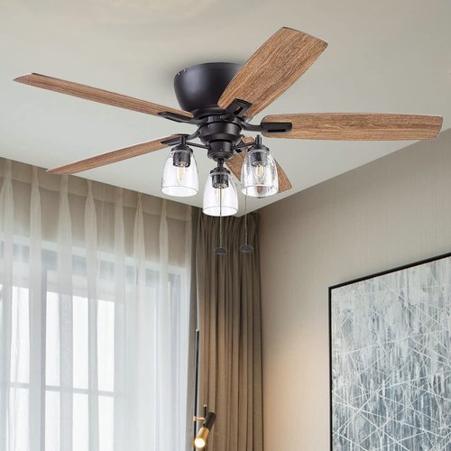4 Pack Clear Seeded Glass Replacement,2-1/8" Fitter, 5.47" High, 4.76" Diameter Shades Covers for Ceiling Fan Light Fixtures Pendant Lighting Chandelier Vanity Light Kitchen Island Light.