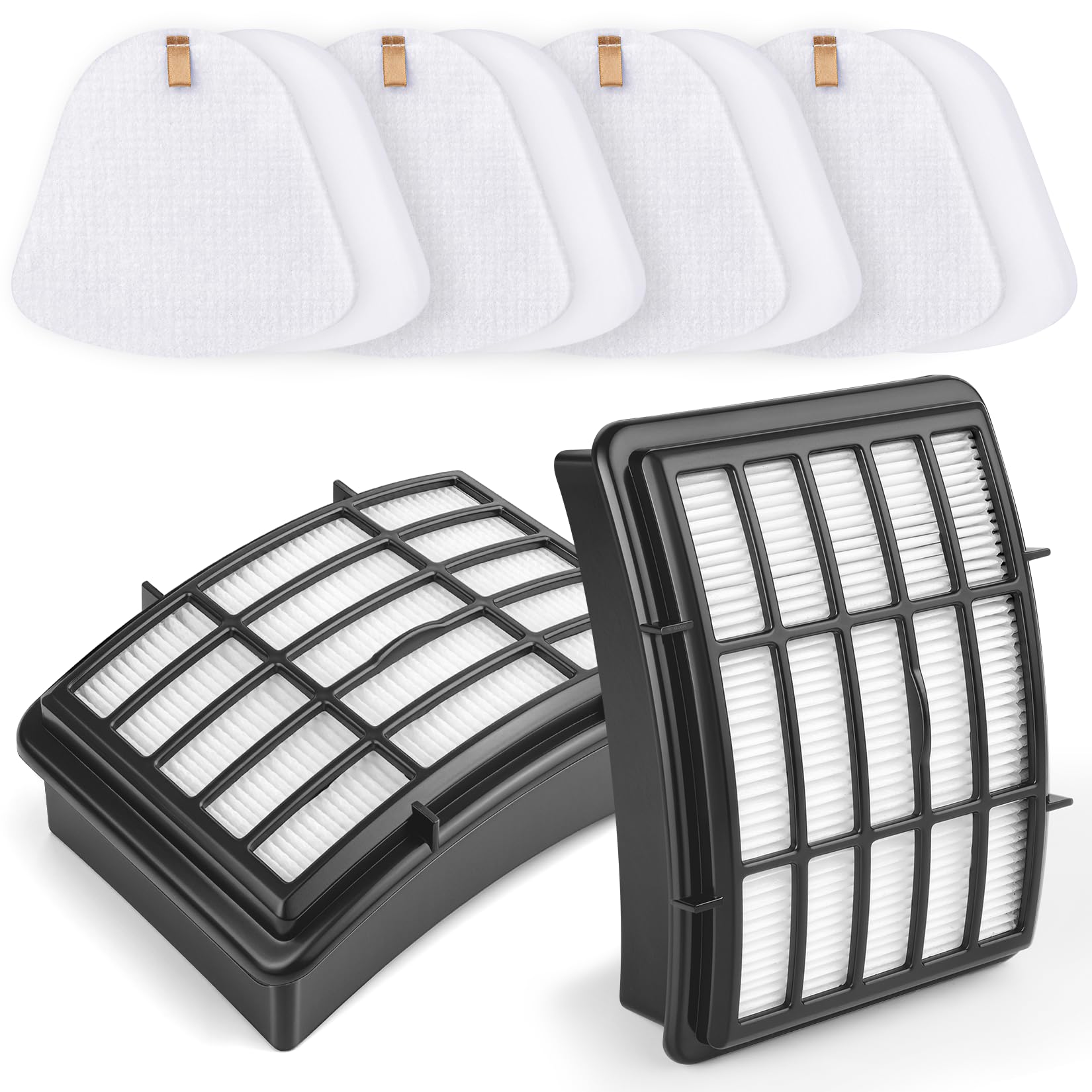 4+2 Pack Filters for Shark Vacuum Navigator Lift Away Filter Replacement Models NV350 NV351 NV352 NV355 NV356E NV360 UV440 UV540 CU500 XFF350 XHF350