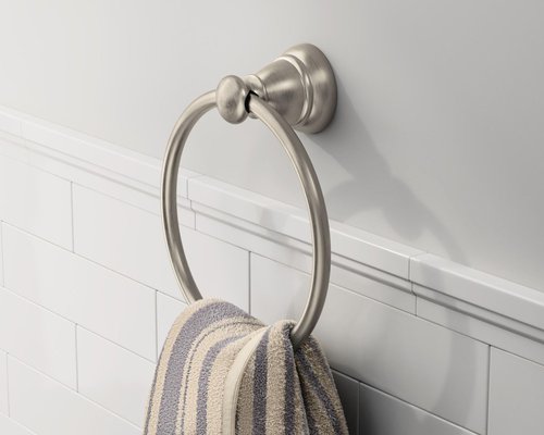 MOEN Banbury 3-Piece Bath Accessory Kit in Brushed Nickel