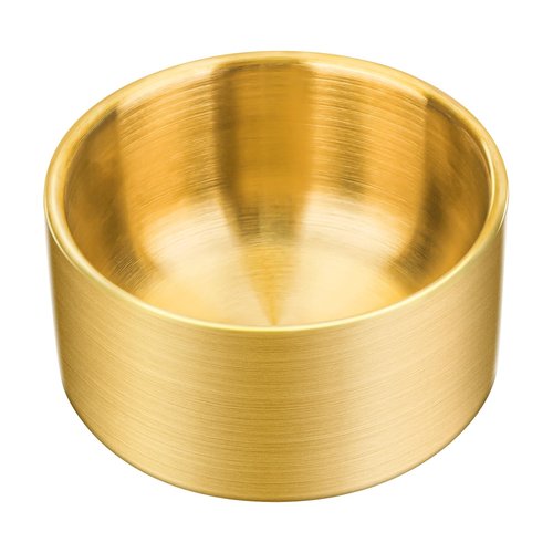 GXZNBC Paper Clip Holder, Paperclips Holders for Desk, Gold Bowl for Binder Bobby Pin, Paper Clip Dispenser