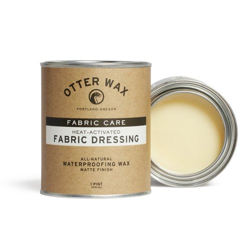 Otter Wax Heat-Activated Fabric Dressing | 1 Pint | All-Natural Canvas Water Repellent | Made in USA