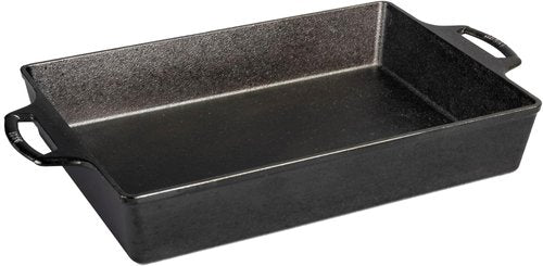 Lodge Cast Iron Casserole Pan - Durable Cookware for Perfectly Even Cooking | 3.6 Quart Size