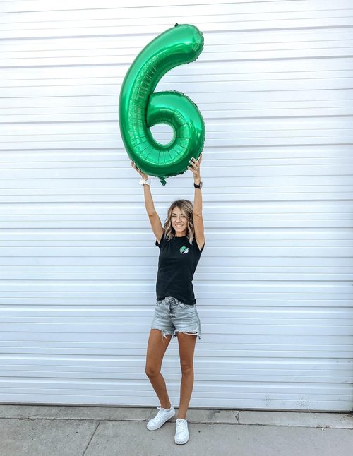 Green Number 16 Balloon - 40 Inch 16th Birthday Decoration for Men & Women | St. Patrick's Day Party Supplies