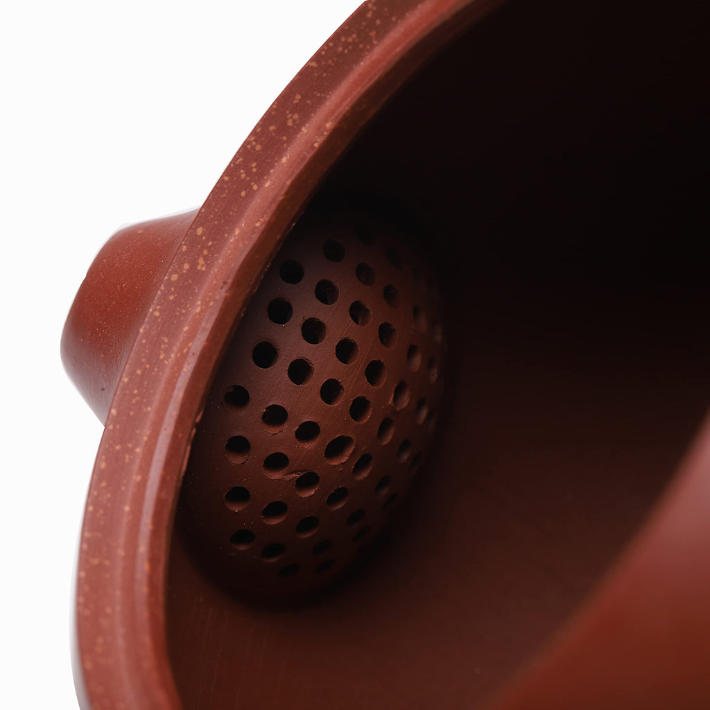 SILINE Fine Yixing Clay Teapot Set,Chinese Genuine Handmade Zisha Tea Pot 7.8 Oz with 2 Cups,Infuse Brew Kungfu Tea Maker