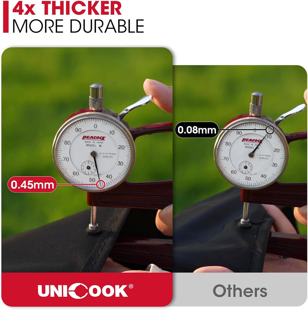 Unicook Grill Cover - Heavy Duty Waterproof Protector for Weber Summit 600 Series | Fade Resistant BBQ Cover