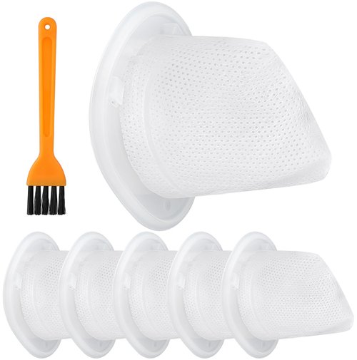 6-Pack Handheld Vacuum Filters Replacement for Black and Decker Dustbuster QuickClean Cordless HNVC215B10, Compatible with Hand Vacuums Models HNVCF10 HNVC220BCZ01 HNVC215BW52 Filter