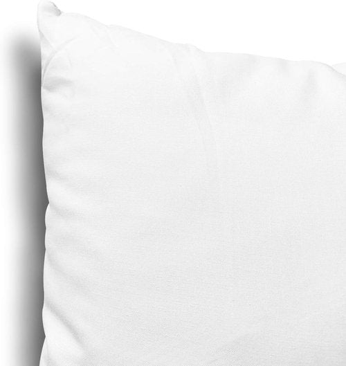 EDOW Throw Pillow Inserts - Set of 4 Lightweight Down Alternative Polyester Cushions | White, 18x18 Inches