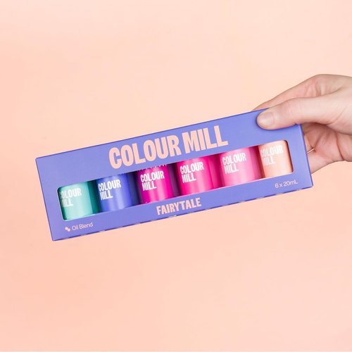 Colour Mill Oil-Blend Food Coloring - Fairytale 6 Pack | 20 Milliliters for Vibrant Baking