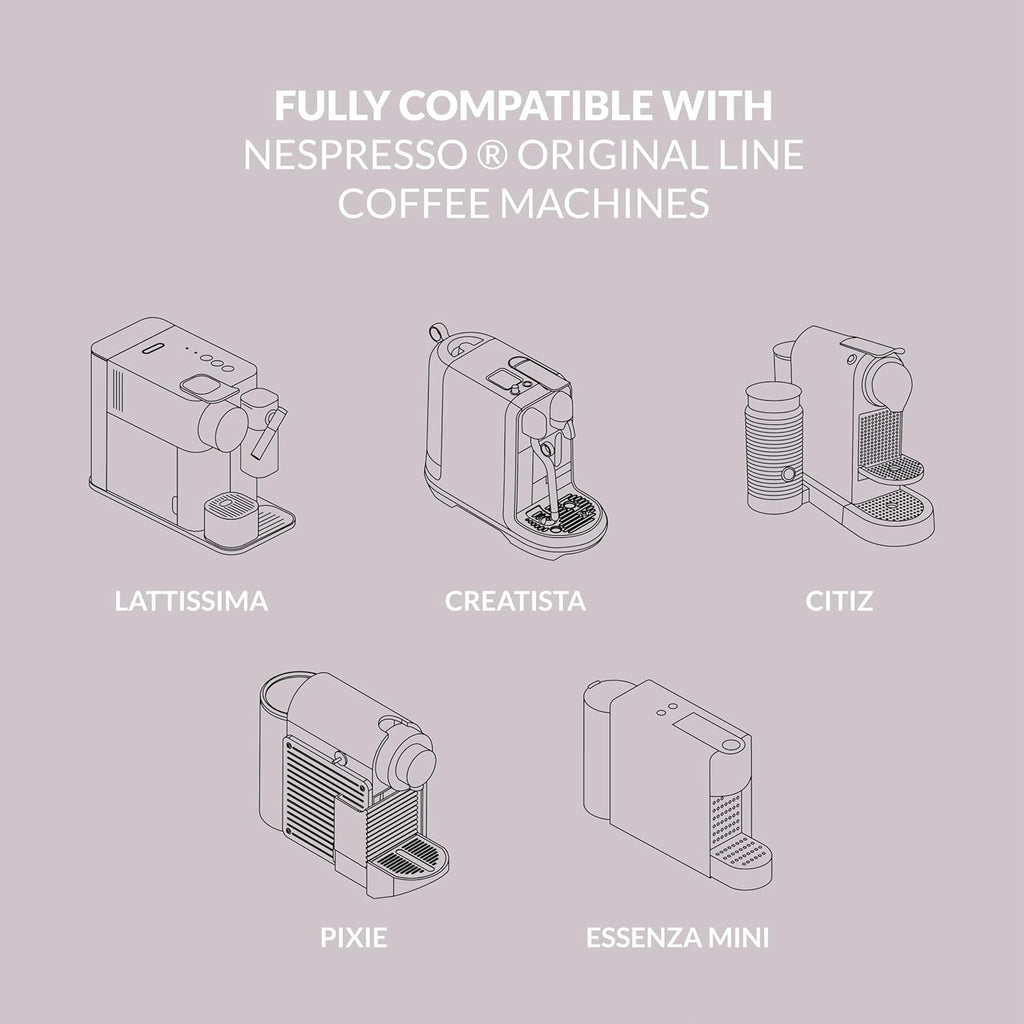 Cellini Caffè Nespresso Pods - 80 Count Mixed Variety of 8 Distinctive Italian Flavors | Medium to Strong Roast