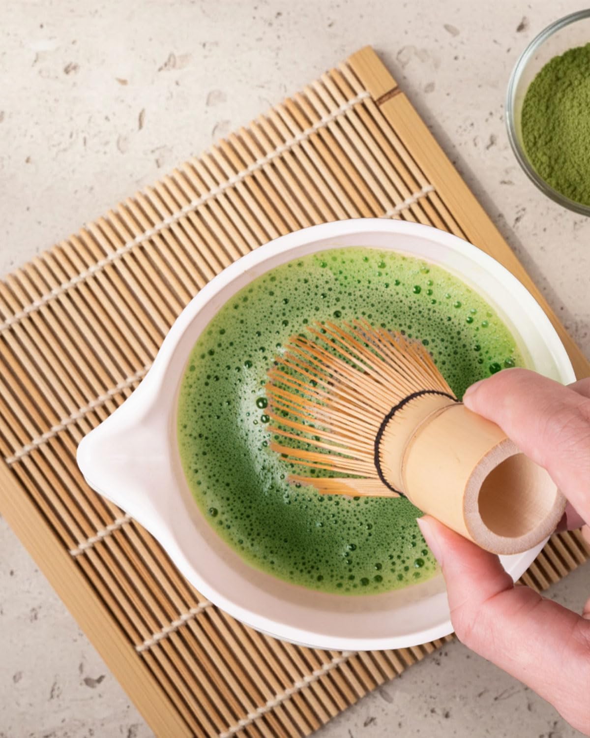 Matcha Whisk | 2-Pack Bamboo Chasen Set - Handcrafted 100-Prong Stirrer for Authentic Tea Preparation