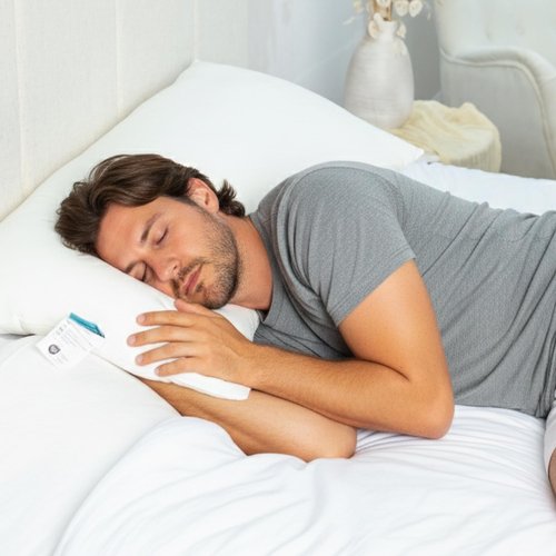 Marshmalloo Cooling Pillow, Premium Microplush Filling, Breathable Cover, Standard, Queen, & King Sizes (Soft, Standard)