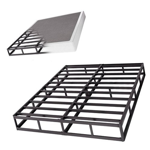 Aardhen 9 Inch High Profile Queen Box Spring Strong Metal Frame Mattress Foundation, Quiet Noise-Free,Easy Assembly, 3000lbs Max Weight Capacity