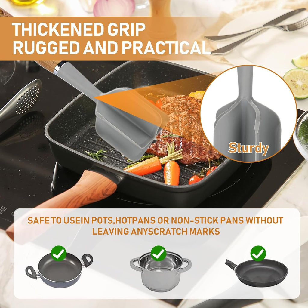 Skiennix Meat Chopper - Heat Resistant Nylon Hamburger Masher for Ground Beef | Versatile Kitchen Tool