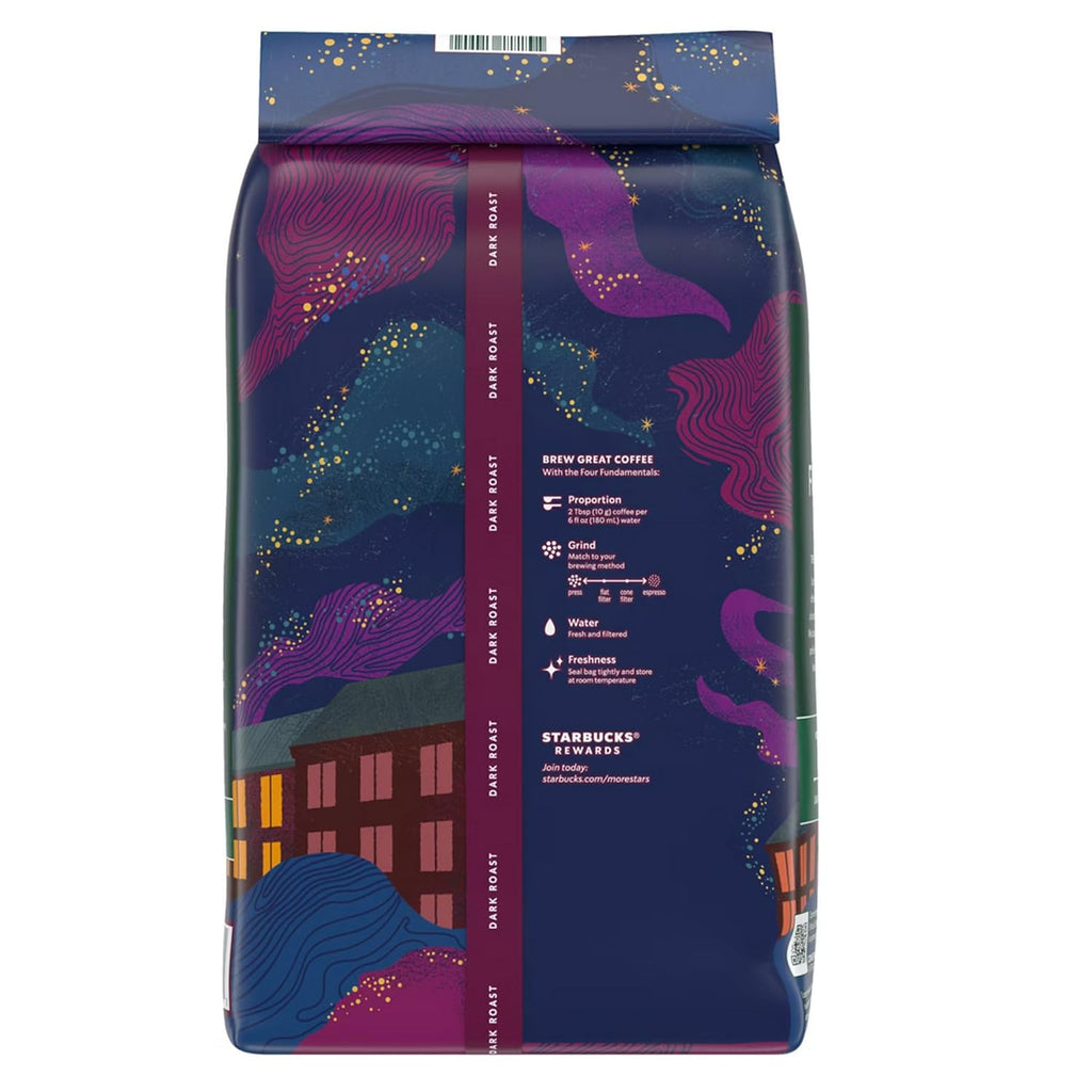Starbucks French Roast Ground Coffee - Bold Flavor, Rich Aroma | 5 Pounds