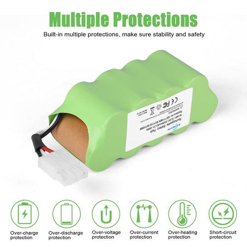 KUNLUN 10.8V XBT1106N Battery Replacement for Shark SV1110 SV1106N SV1110N SV11O6N SV116N Freestyle Navigator Cordless Stick Vacuum Cleaners