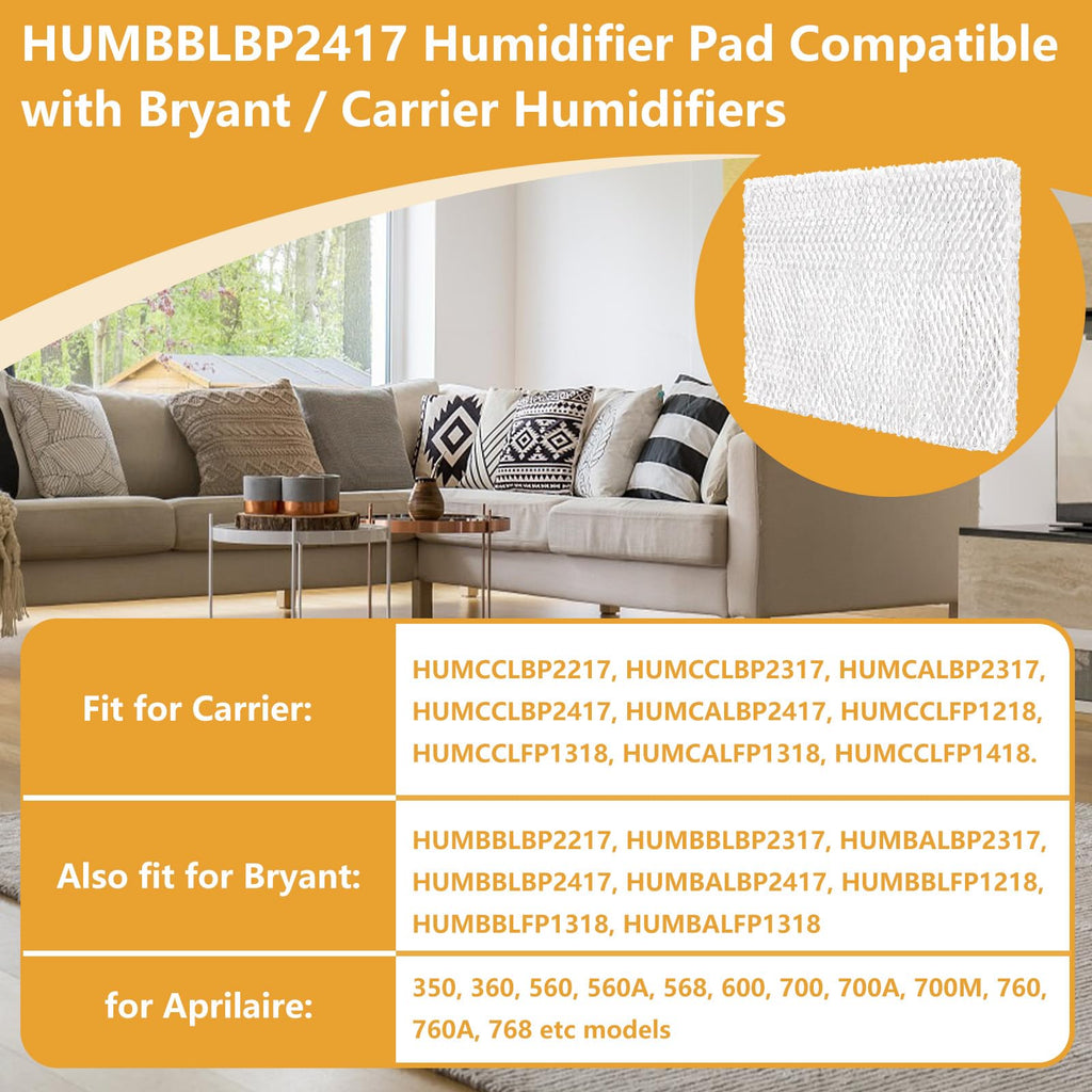 Sxkxm P110-3545 Humidifier Pad Water Panel 35 Compatible with Carrier, for HUMCALBP2317, HUMCCLBP2417, HUMCALBP2417, HUMCCLFP1218, HUMCCLFP1318, HUMCALFP1318,HUMCCLFP1418, and More