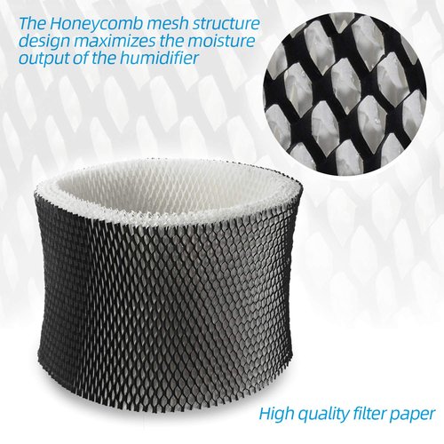 ANTOBLE 2 Pack Humidifier Filter for Holmes HWF64 HWF64CS, Model HM1730, HM1745, HM1746, HM1750, HM2200 - Filter B