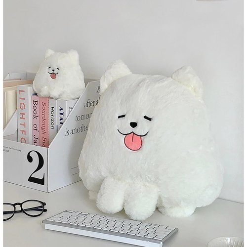 Goylmc Dog Plush Pillow,Dog Stuffed Animal, Home Decoration Gift for Kids Boys Adults (5.3 inch)
