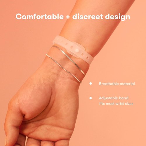 Frida Mom Nausea Bands - Morning Sickness Relief with Pressure Point Therapy | Includes 2 Bands & Case