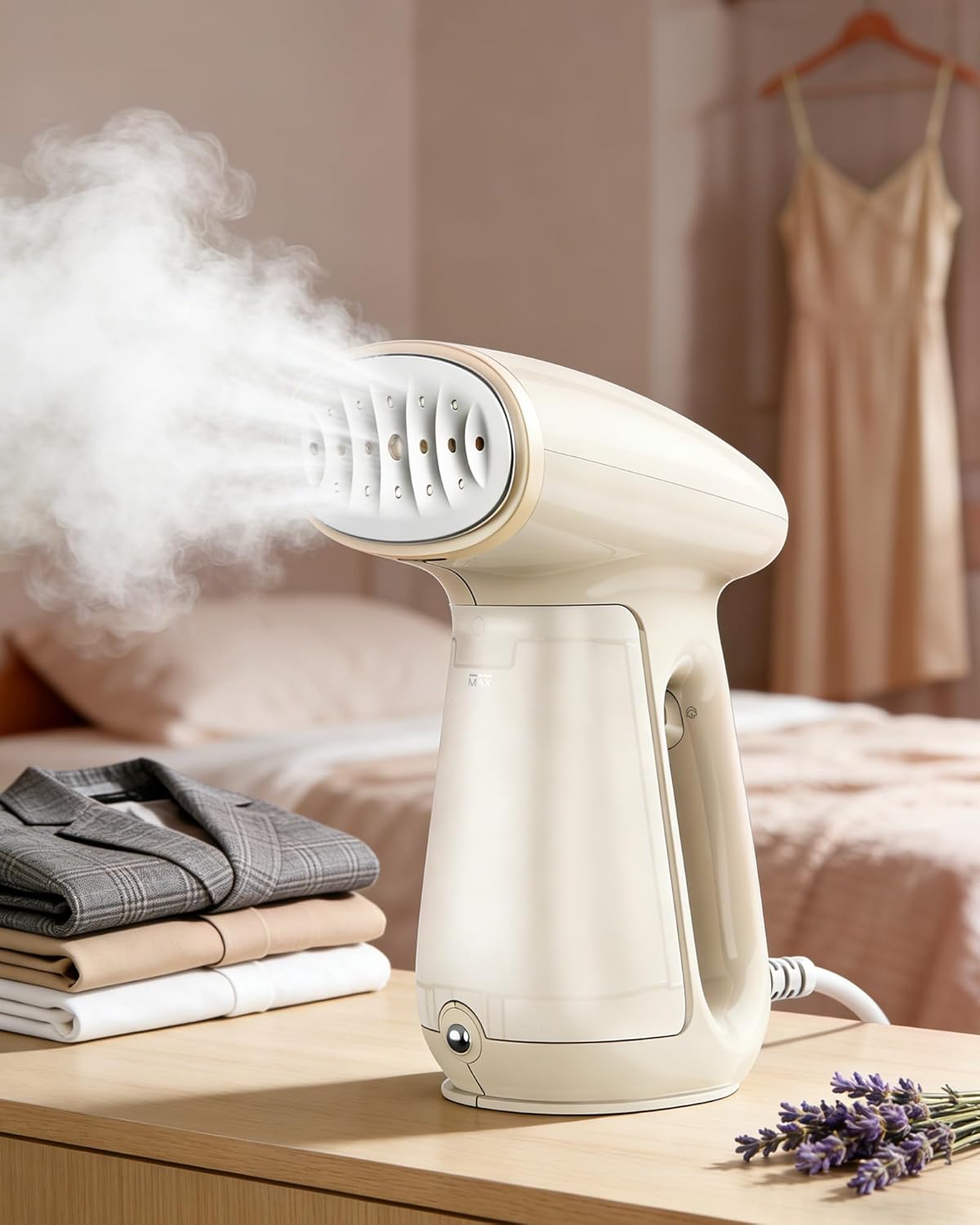 Bear Steamer Handheld Clothes Steamer - 1300W Power, Fast Heat-Up, 230ml Tank | Travel & Home Use