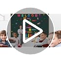 9 Sheet Welcome Back to School Crayon Window Clings for Classroom Decor