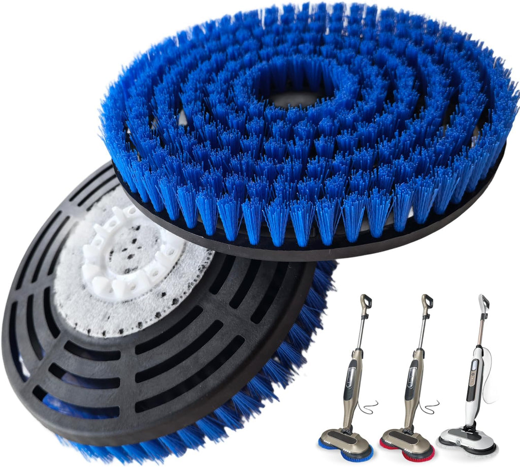 Shark Steam Mop Pads - Replacement Brush Head for S7000/S7001/S8201 Series | Nylon Bristles for Deep Cleaning Hardwood & Tile Floors