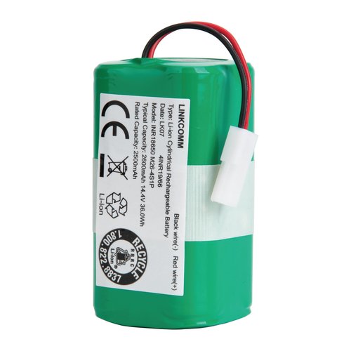 LINKCOMM Battery Replacement for Bissell Robot Vacuum SpinWave 3115, 2859, 28599, 28596, 3347, Model 1625424 Battery