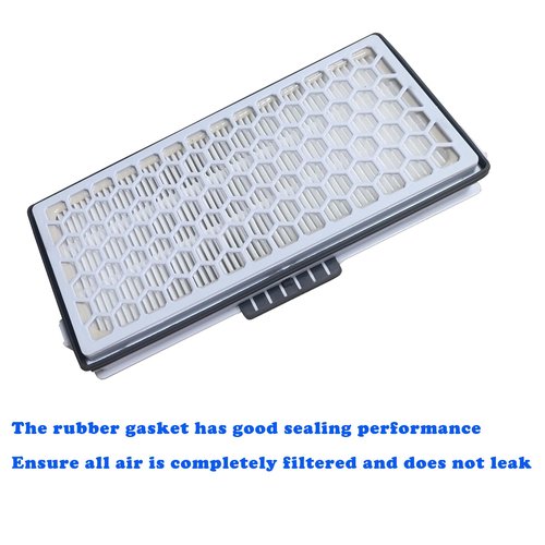 Khotilong Replacement Filter for Vacuum Cleaners,Compatible with Miele Vacuum Cleaners C2 C3 S4 S5 S6 S8 Series SF-HA 50/SF-AA 50 H13 AirClean Filter .(2 pack)